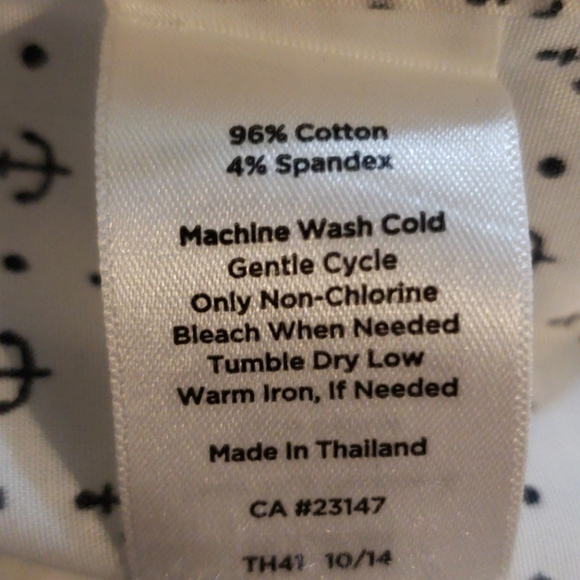 Talbots sleevless button down - Picture 3 of 5